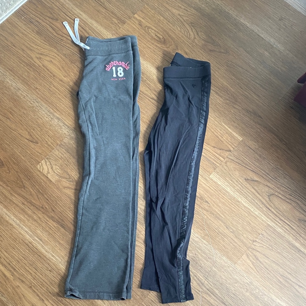 Gray and Black Bottoms Set